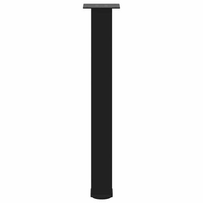 Coffee Table Legs 4 pcs Black 72-74 cm Steel Payday Deals