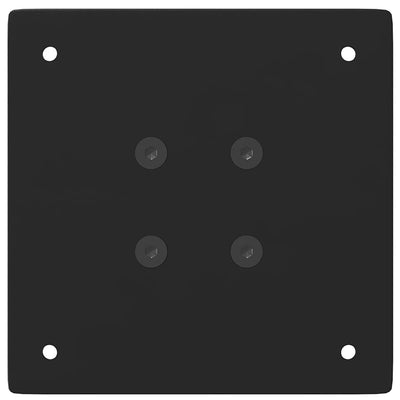 Coffee Table Legs 4 pcs Black 72-74 cm Steel Payday Deals