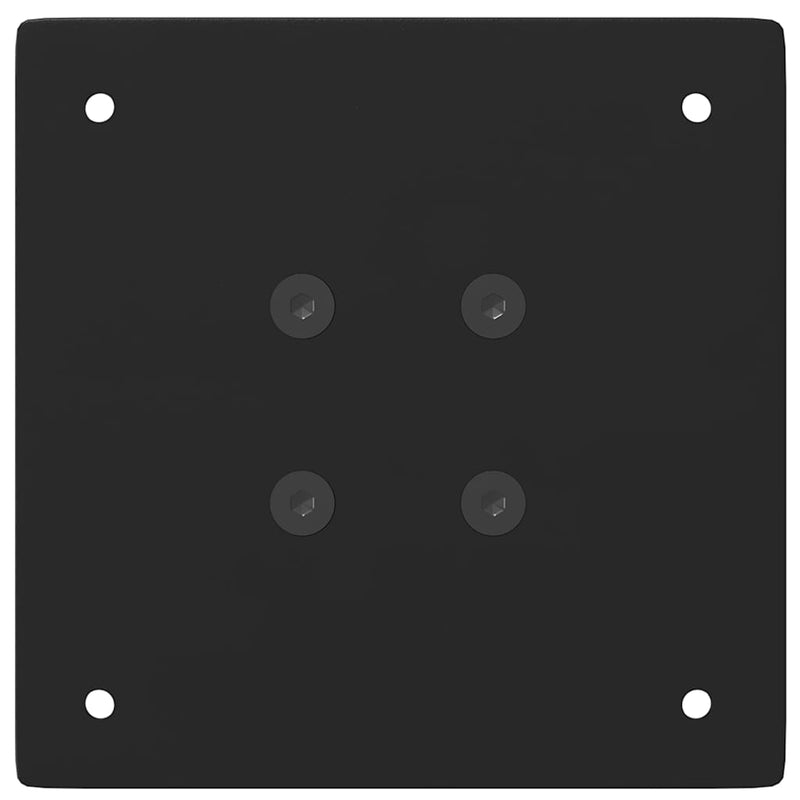Coffee Table Legs 4 pcs Black 72-74 cm Steel Payday Deals