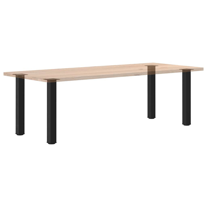 Coffee Table Legs 4 pcs Black 72-74 cm Steel Payday Deals