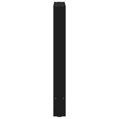 Coffee Table Legs Black 2 pcs 60x(72-73) cm Steel Payday Deals