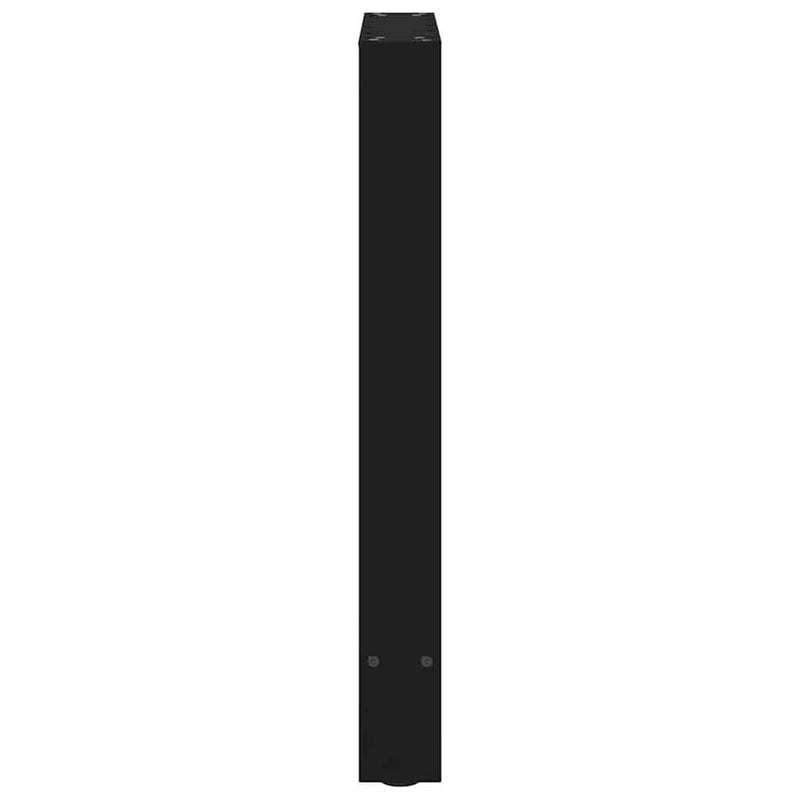 Coffee Table Legs Black 2 pcs 60x(72-73) cm Steel Payday Deals