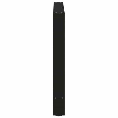 Coffee Table Legs Black 2 pcs 70x(72-73) cm Steel Payday Deals