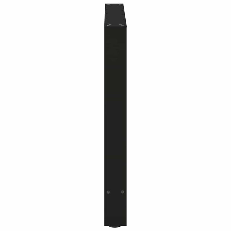 Coffee Table Legs Black 2 pcs 80x(72-73) cm Steel Payday Deals