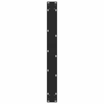 Coffee Table Legs Black 2 pcs 80x(72-73) cm Steel Payday Deals