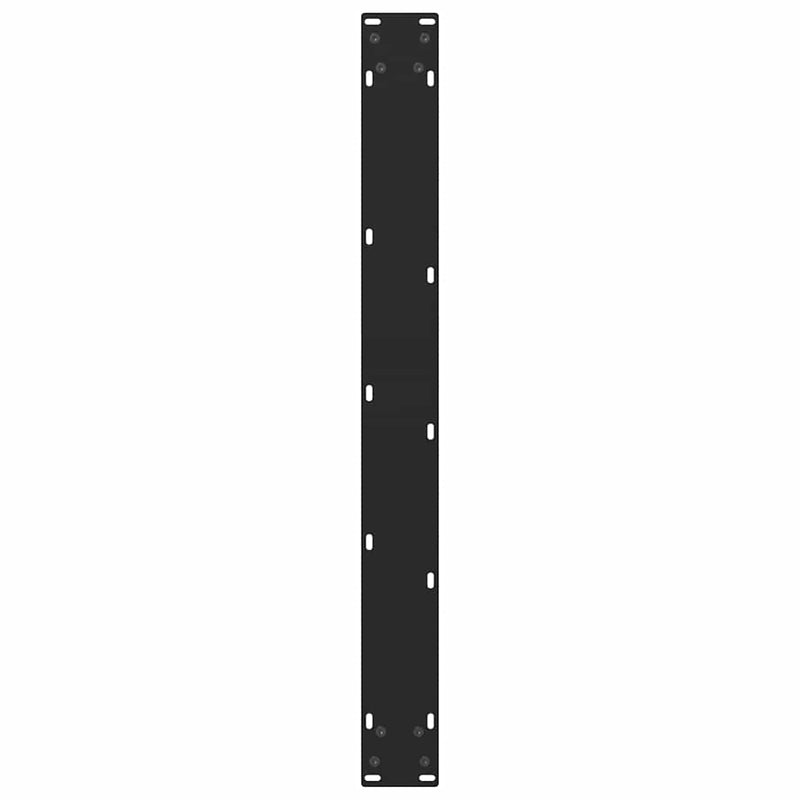 Coffee Table Legs Black 2 pcs 80x(72-73) cm Steel Payday Deals