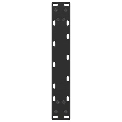 Coffee Table Legs U-Shaped 2 pcs Black 38x(42-43) cm Steel Payday Deals
