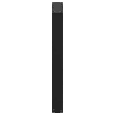 Coffee Table Legs U-Shaped 2 pcs Black 70x(72-73) cm Steel Payday Deals