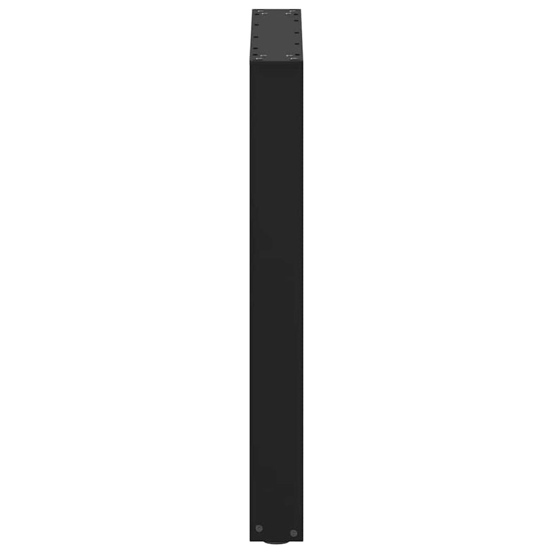 Coffee Table Legs U-Shaped 2 pcs Black 70x(72-73) cm Steel Payday Deals