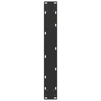 Coffee Table Legs U-Shaped 2 pcs Black 70x(72-73) cm Steel Payday Deals