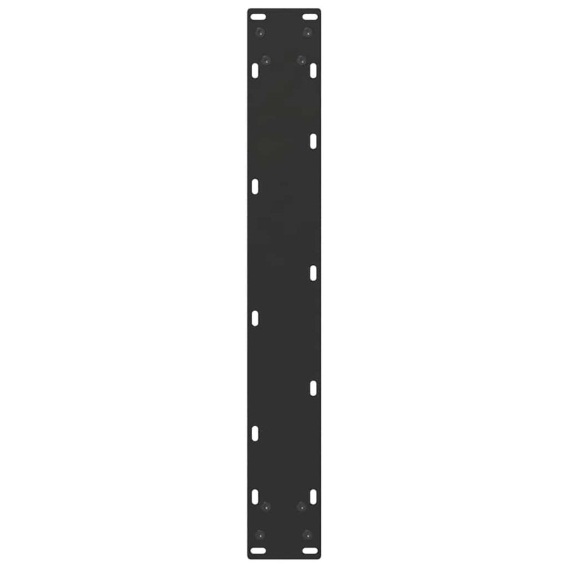 Coffee Table Legs U-Shaped 2 pcs Black 70x(72-73) cm Steel Payday Deals
