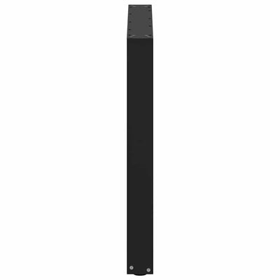 Coffee Table Legs U-Shaped 2 pcs Black 80x(72-73) cm Steel Payday Deals