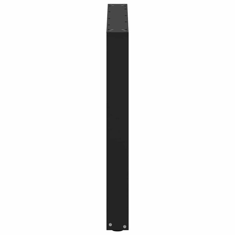 Coffee Table Legs U-Shaped 2 pcs Black 80x(72-73) cm Steel Payday Deals