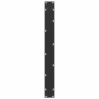 Coffee Table Legs U-Shaped 2 pcs Black 80x(72-73) cm Steel Payday Deals