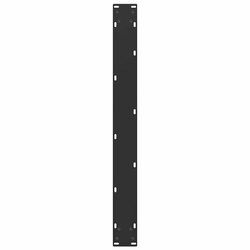 Coffee Table Legs U-Shaped 2 pcs Black 80x(72-73) cm Steel Payday Deals