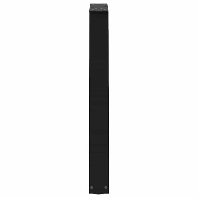 Coffee Table Legs V-Shape 2 pcs Black 60x(72-73) cm Steel Payday Deals