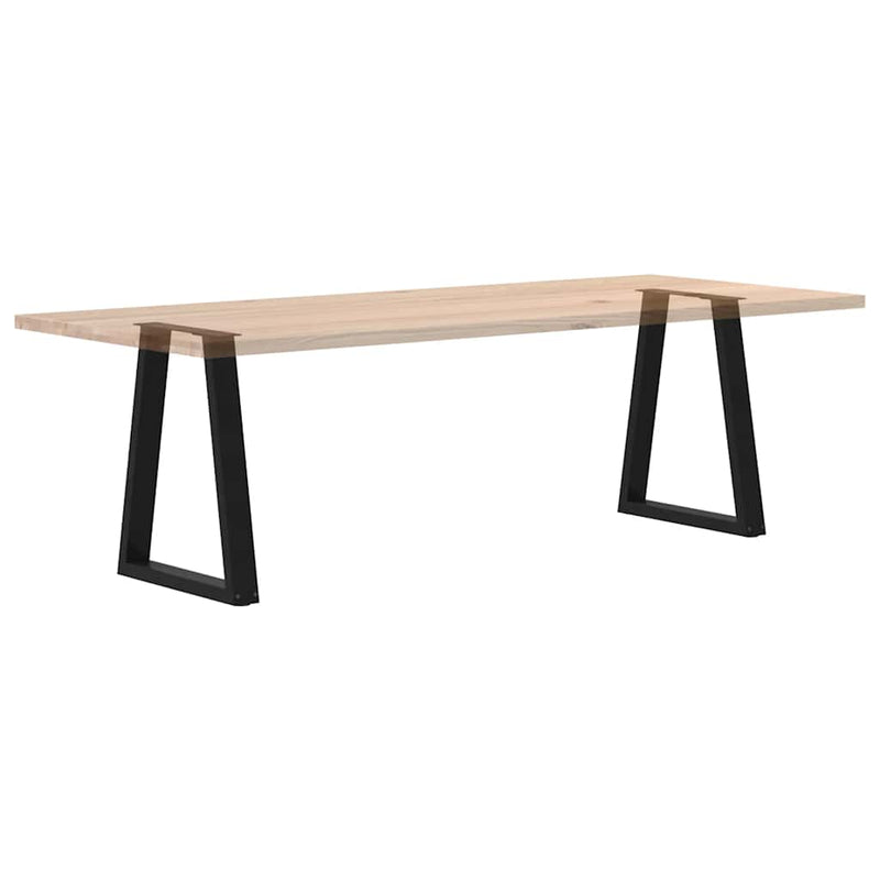 Coffee Table Legs V-Shape 2 pcs Black 60x(72-73) cm Steel Payday Deals