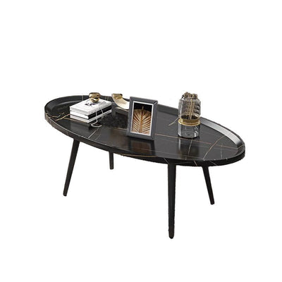 Coffee Table Living Room Accent Oval Table Contemporary Style Leisure Tea Table Payday Deals