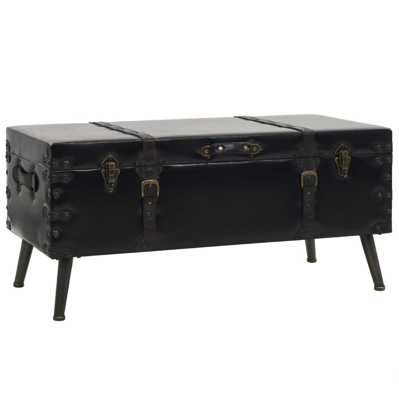 Coffee Table MDF and Steel 102x51x48 cm Payday Deals