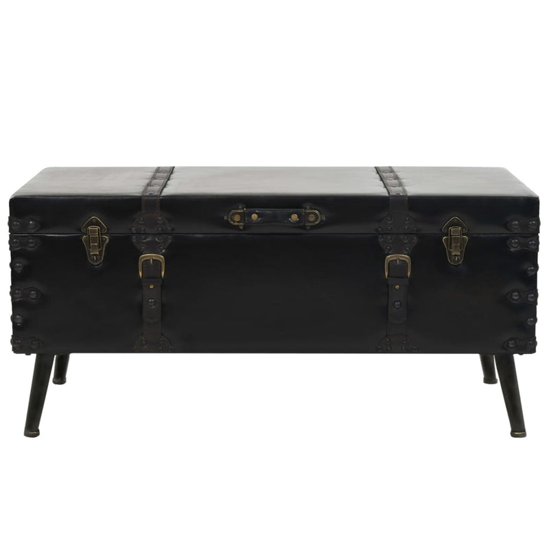 Coffee Table MDF and Steel 102x51x48 cm Payday Deals