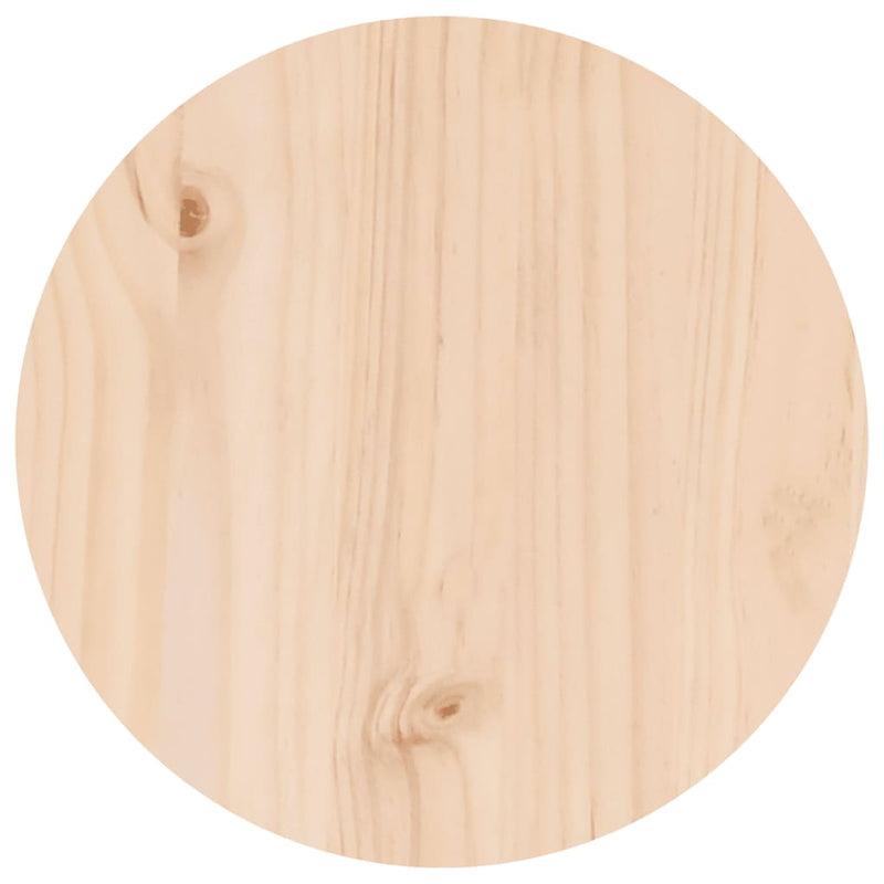 Coffee Table Ø 40x60 cm Solid Wood Pine Payday Deals