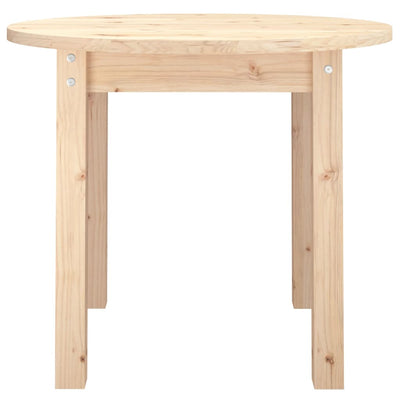Coffee Table Ø 55x45 cm Solid Wood Pine Payday Deals