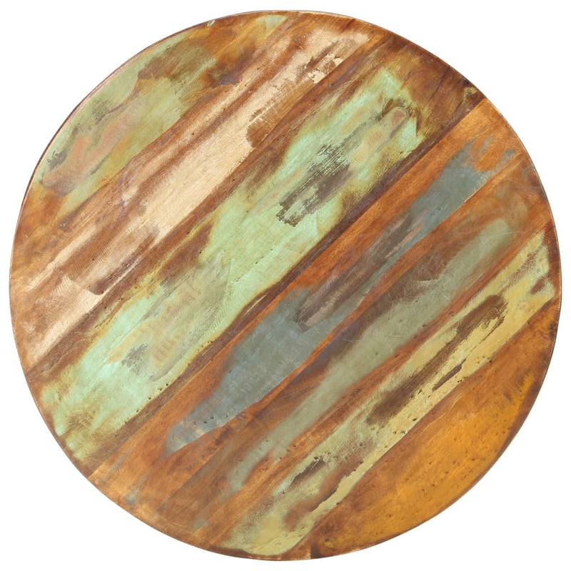 Coffee Table Ø68x43 cm Solid Reclaimed Wood Payday Deals