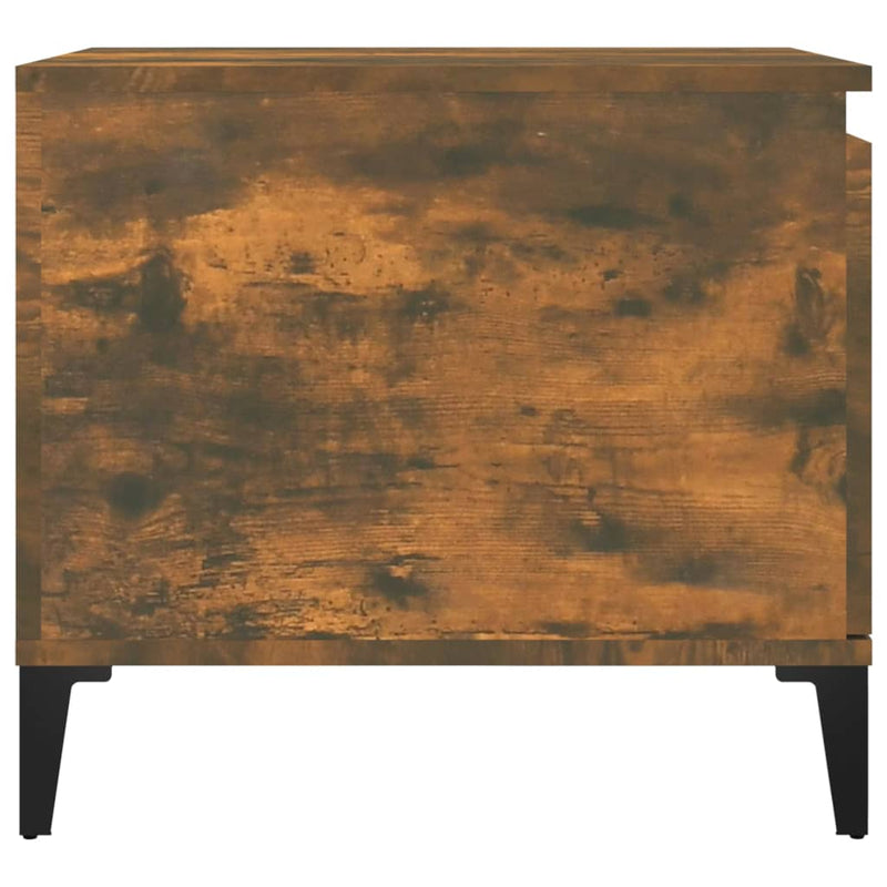 Coffee Table Smoked Oak 100x50x45 cm Engineered Wood Payday Deals