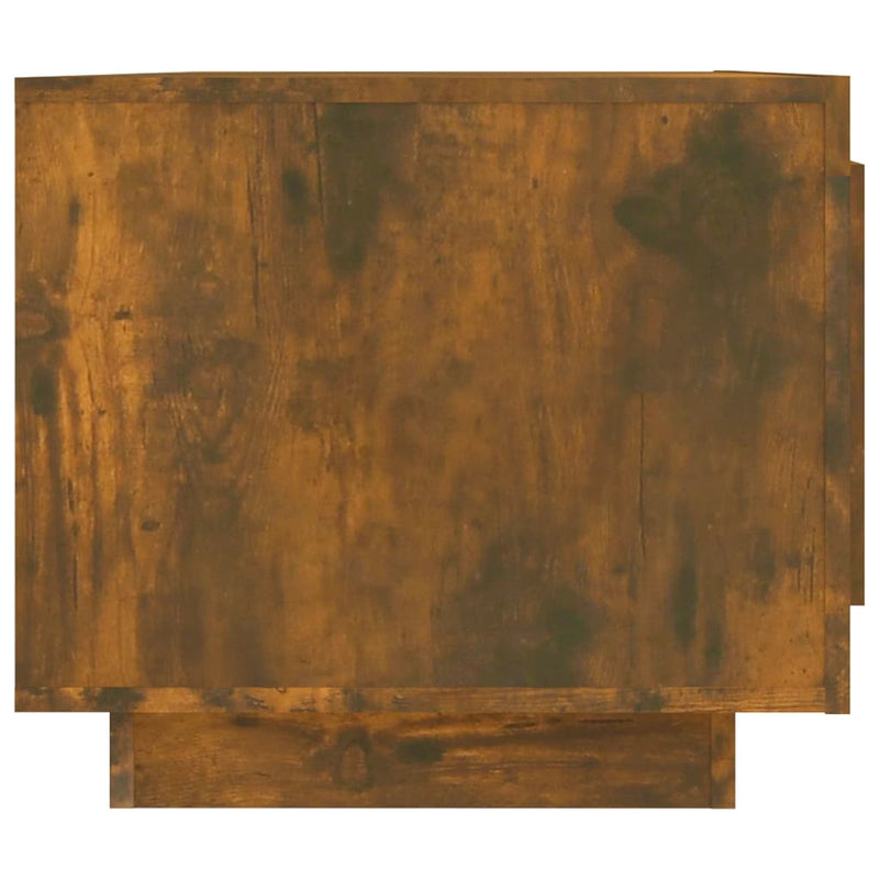 Coffee Table Smoked Oak 102x50x45 cm Engineered Wood Payday Deals