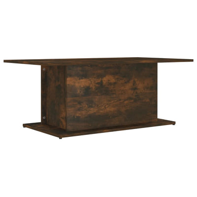 Coffee Table Smoked Oak 102x55.5x40 cm Engineered Wood Payday Deals
