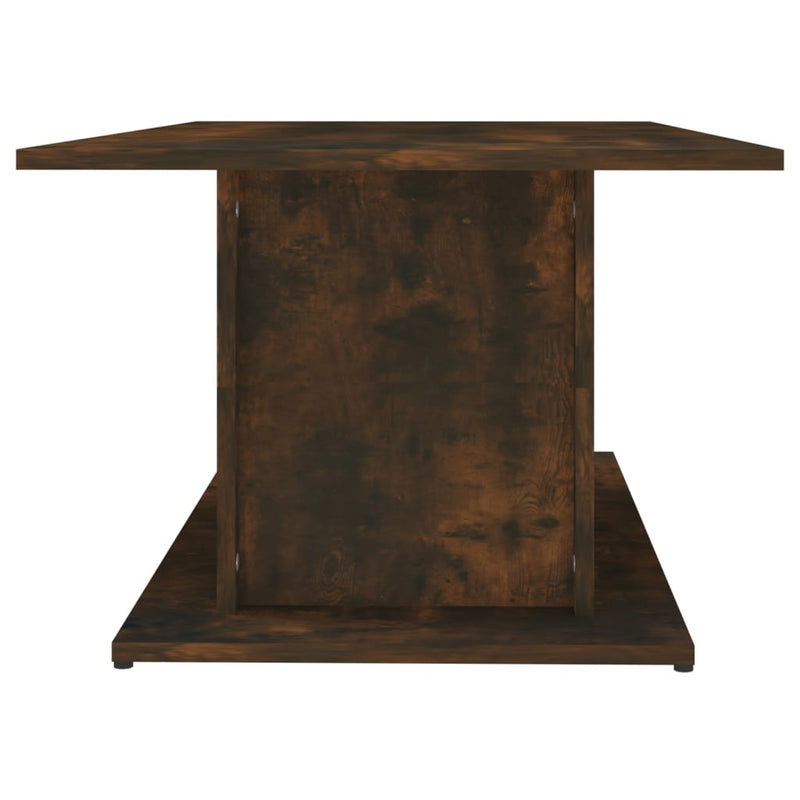 Coffee Table Smoked Oak 102x55.5x40 cm Engineered Wood Payday Deals