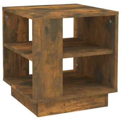 Coffee Table Smoked Oak 40x40x43 cm Engineered Wood Payday Deals