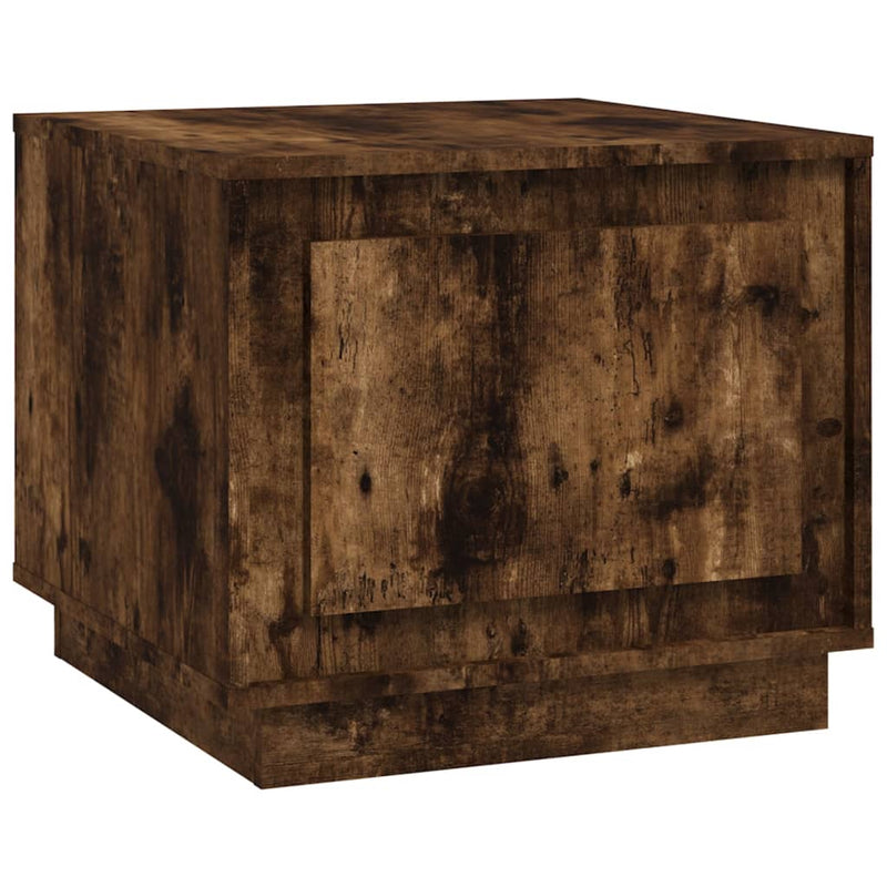 Coffee Table Smoked Oak 51x50x44 cm Engineered Wood Payday Deals