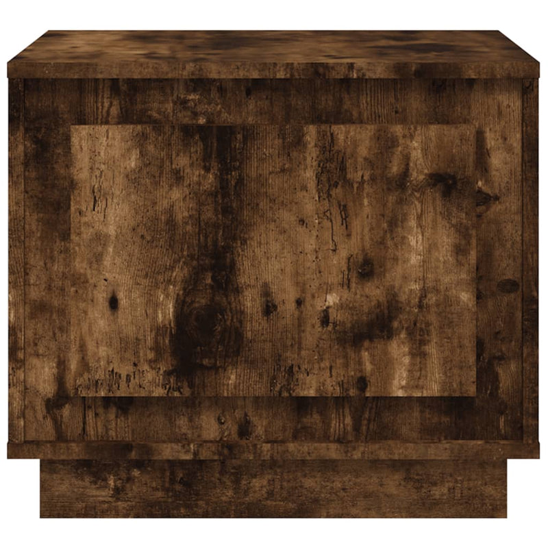 Coffee Table Smoked Oak 51x50x44 cm Engineered Wood Payday Deals