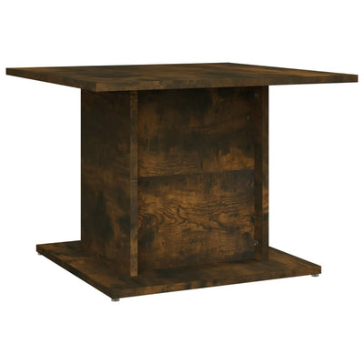 Coffee Table Smoked Oak 55.5x55.5x40 cm Engineered Wood Payday Deals