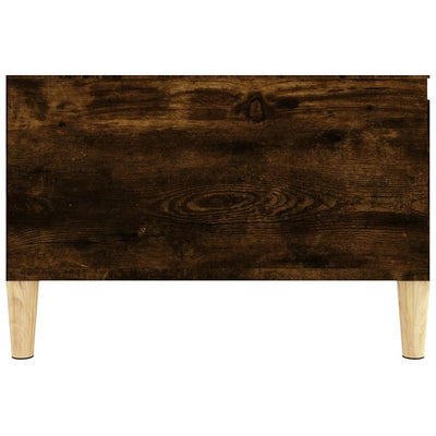 Coffee Table Smoked Oak 55x55x36.5 cm Engineered Wood Payday Deals