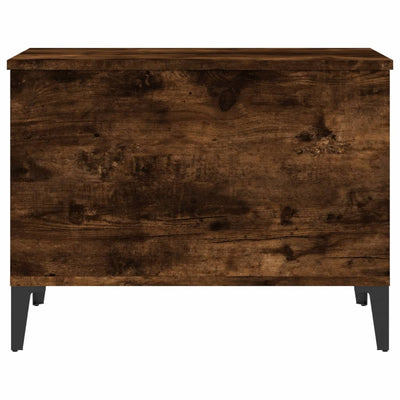 Coffee Table Smoked Oak 60x44.5x45 cm Engineered Wood Payday Deals