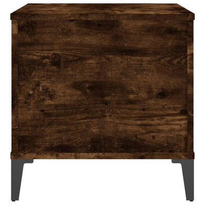 Coffee Table Smoked Oak 60x44.5x45 cm Engineered Wood Payday Deals