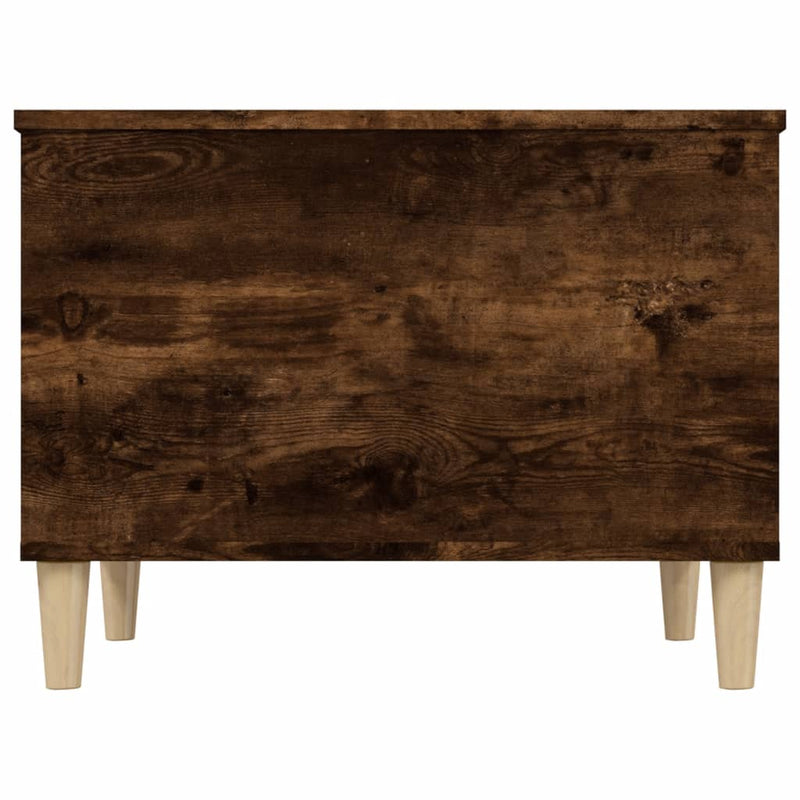 Coffee Table Smoked Oak 60x44.5x45 cm Engineered Wood Payday Deals