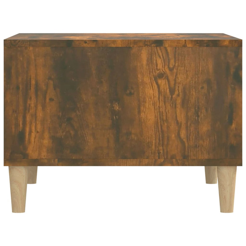 Coffee Table Smoked Oak 60x50x36.5 cm Engineered Wood Payday Deals