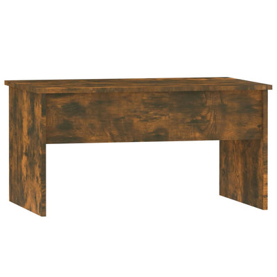Coffee Table Smoked Oak 80x50.5x41.5 cm Engineered Wood Payday Deals
