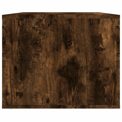 Coffee Table Smoked Oak 80x50x40 cm Engineered Wood Payday Deals