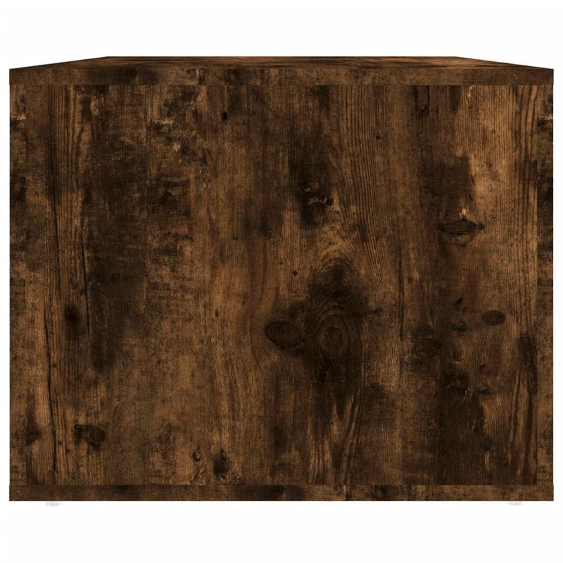 Coffee Table Smoked Oak 80x50x40 cm Engineered Wood Payday Deals