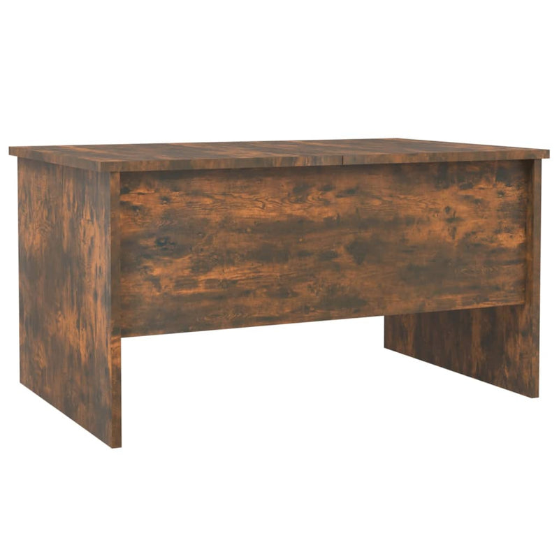 Coffee Table Smoked Oak 80x50x42.5 cm Engineered Wood Payday Deals