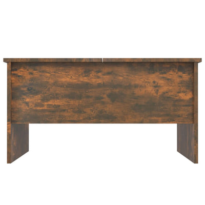 Coffee Table Smoked Oak 80x50x42.5 cm Engineered Wood Payday Deals