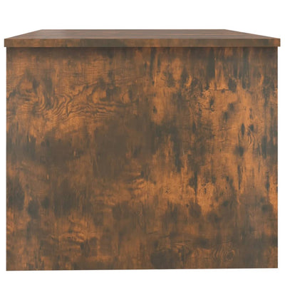 Coffee Table Smoked Oak 80x50x42.5 cm Engineered Wood Payday Deals