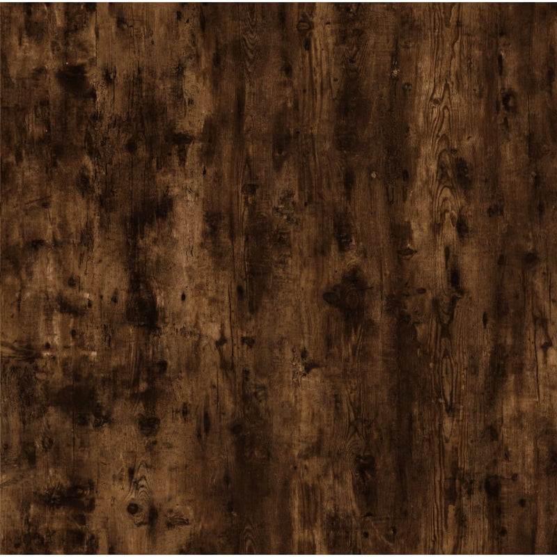 Coffee Table Smoked Oak 80x50x45 cm Engineered Wood and Iron Payday Deals