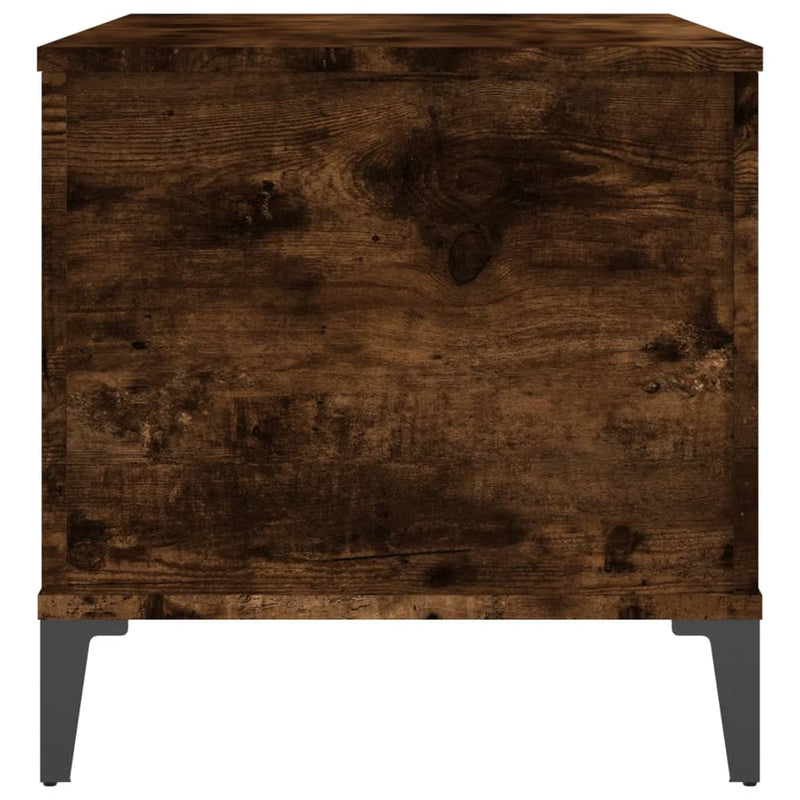 Coffee Table Smoked Oak 90x44.5x45 cm Engineered Wood Payday Deals