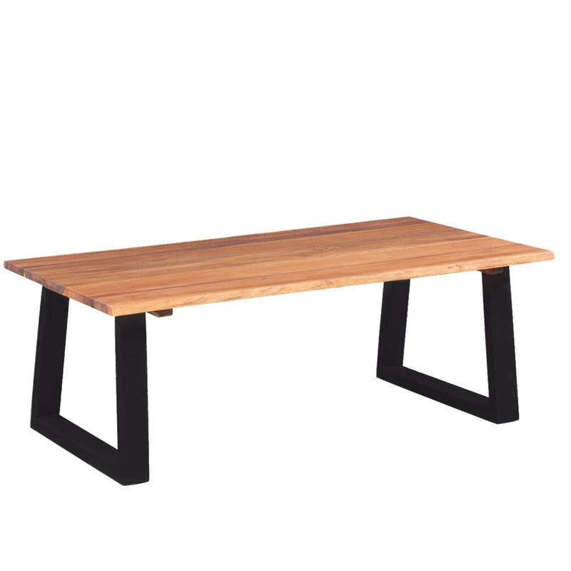 Coffee Table Solid Acacia Wood 110x60x40 cm Payday Deals