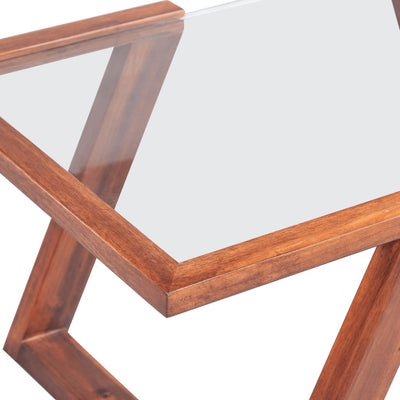 Coffee Table Solid Acacia Wood Brown 100x50x40 cm Payday Deals